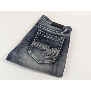 Buckle Men's Slim Straight Jeans - Faded Indigo